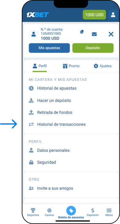 Cómo rastrear el estado de su retiro - 1xbet Сódigo Chile